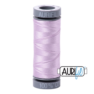 Aurifil 28 wt. 2510 in Light Lilac