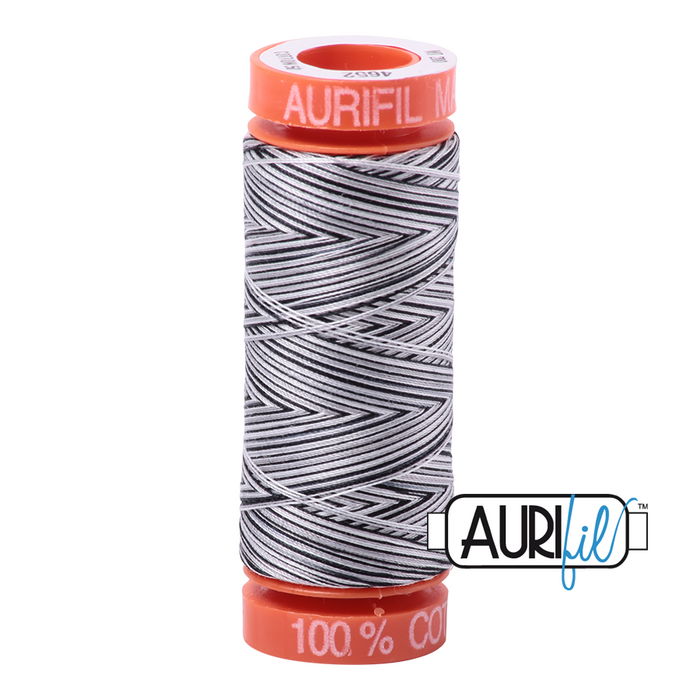 Aurifil 50 wt. 4652 in Small Licorice Twist