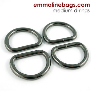 Emmaline D-Rings - 1.25 inch (32mm)