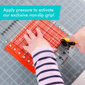 Creative Grids Quilt Ruler Stripology Squared Mini