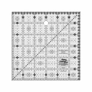 Creative Grids Quilt Ruler - Itty Bitty Eights - 6" Square
