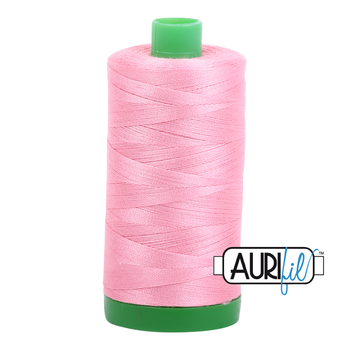 Aurifil 40 wt. 2425 in Bright Pink