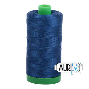Aurifil 40 wt. 2783 in Medium Delft Blue