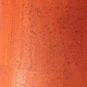 Cork Fabric in Surface Orange