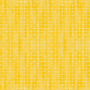 Textures - Plaid in Yellow - Half Yard