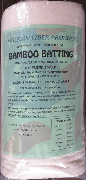 Bamboo Batting - Queen Size