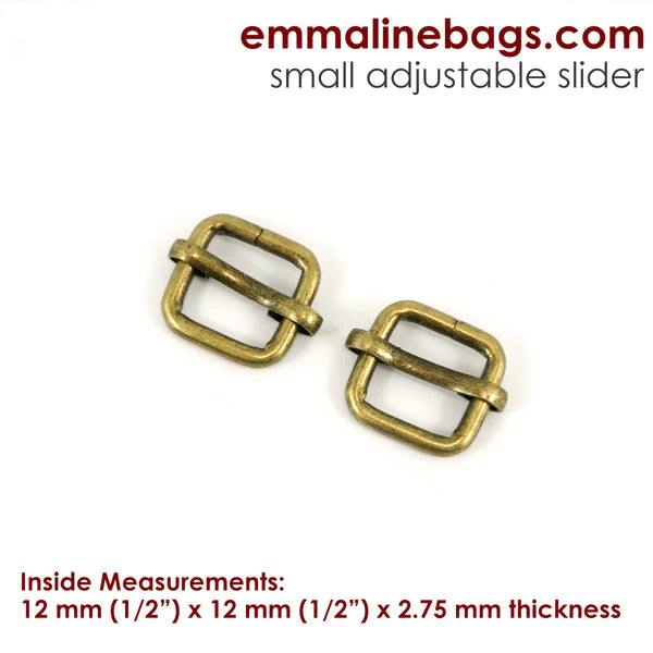 Emmaline Adjustable Sliders - 1/2 inch (12mm)