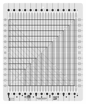 Creative Grids Quilt Ruler Stripology Squared