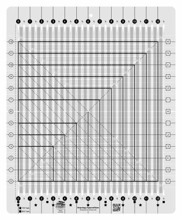Creative Grids Quilt Ruler Stripology Squared