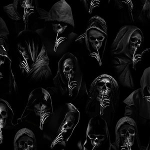 Wicked - Silent Hooded Skeletons