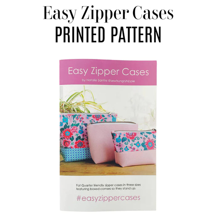sewhungryhippie Easy Zipper Cases  Pattern