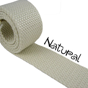 Cotton Webbing - Natural