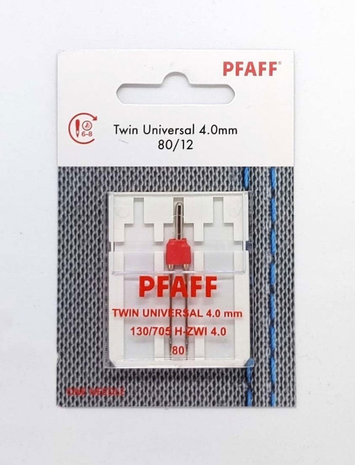 Pfaff - Twin Universal Needles 4.0mm 80/12
