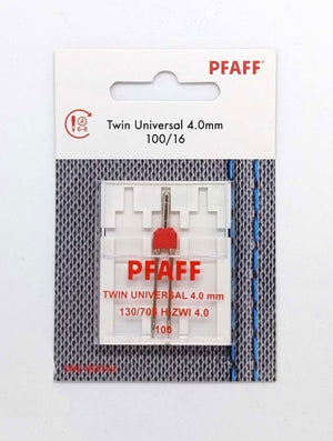 Pfaff - Twin Universal Needles 4.0mm 100/16