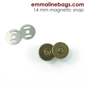 Emmaline Magnetic Snap Closures - 9/16 inch